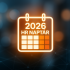 Tervezd meg a 2026-os évet – itt az új HR naptár
